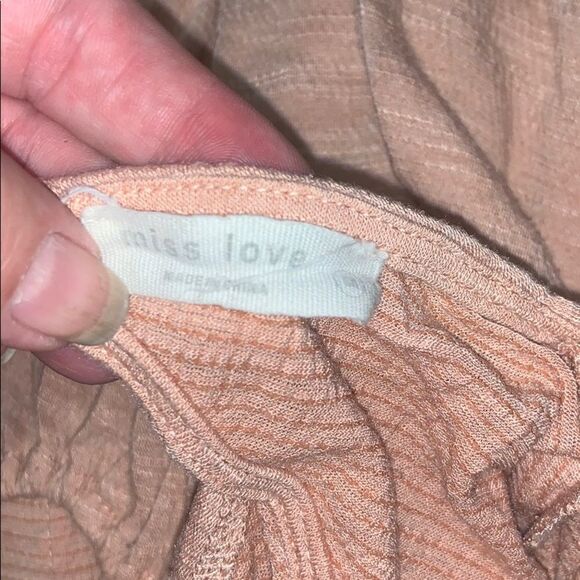 Miss Love boho style top with embroidery at neck - Picture 2 of 8